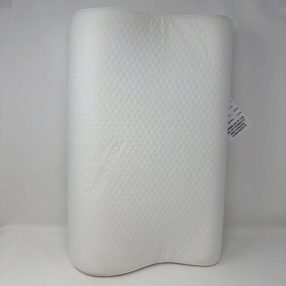 Tempur-Pedic Neck Pillow Medium Profile TEMPUR-Ergo Memory Foam Standard 20x12x4
